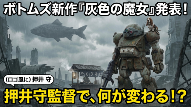 ボトムズ新作『灰色の魔女』発表！押井守監督で何が変わる？