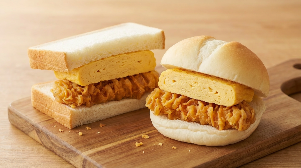 軽食にも使える！親子サンドアレンジ