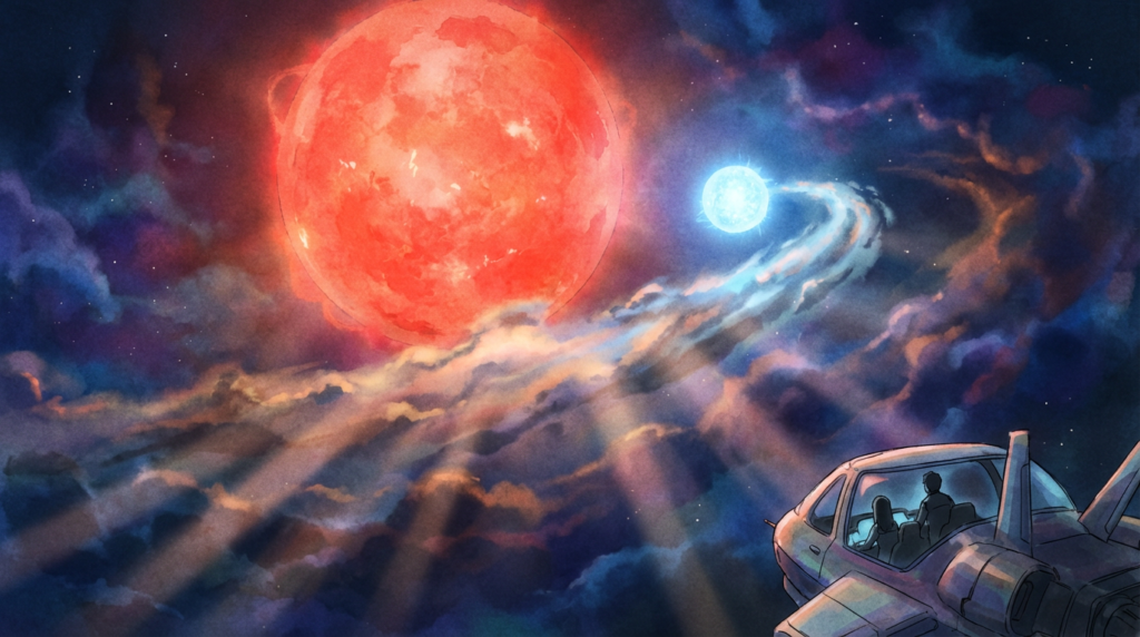 新説「伴星が残す“航跡”」とは？