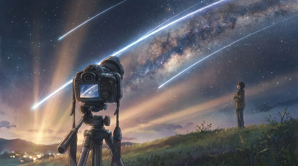 スマホ・カメラで流星を撮るコツ